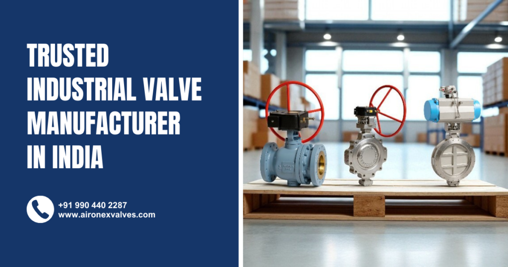 Trusted Industrial Valve Manufacturer in India
